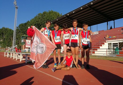 Gran actuación da canteira ordense de atletas no Campionato Galego