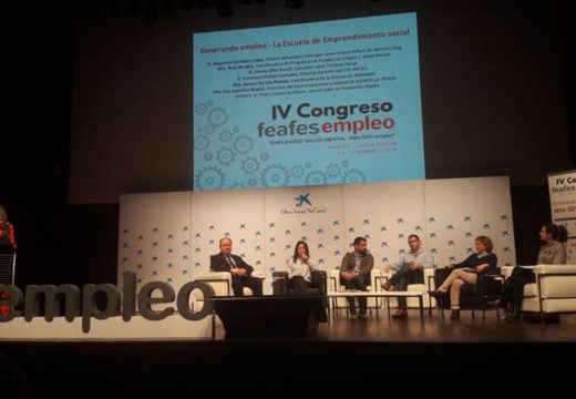 Participación de Andaina Pro Saúde Mental no IV Congreso FEAFES Emprego