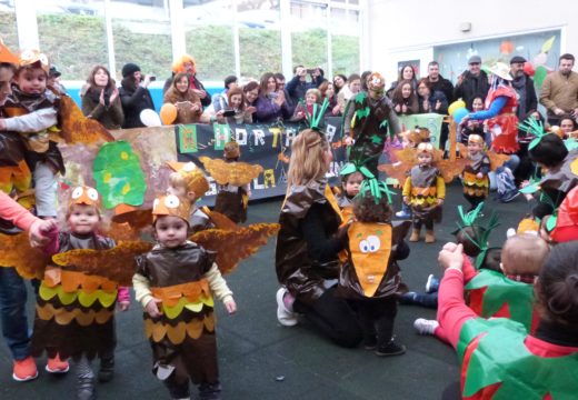 A Festa de Disfraces dos nenos e nenas da gardería municipal abre as celebracións do Entroido en Brión