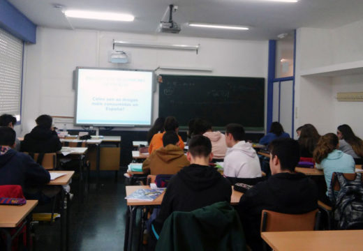 Obradoiros de educación para a prevención do consumo de drogas dirixidos ao alumnado de 4º da ESO do IES Cacheiras