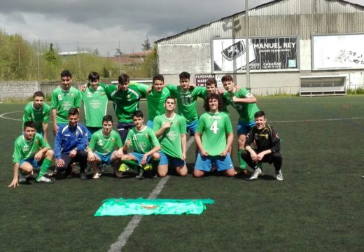 Os cadetes do Órdenes, novos campións de liga