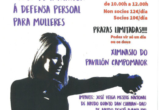 Segunda e última sesión do curso de iniciación á defensa persoal para mulleres