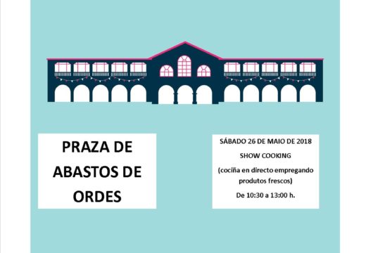 Showcooking na Praza de Abastos de Ordes