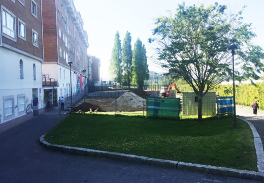 Comezan as obras de ampliación e reforma do Parque infantil da Barcala