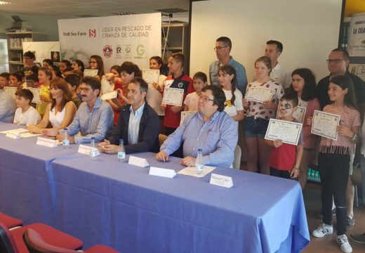 Marta Míguez clausura o evento ‘O Mar Na Escola 2018. Xogando co Vento’ no que participaron máis de 400 nenos e nenas de 15 centros educativos