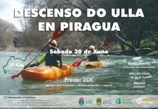 Últimos días para inscribirse no Descenso do Ulla en piragua