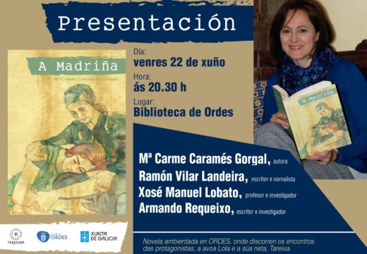 Venres a biblioteca de Ordes acollerá a presentación do libro ‘A madriña’