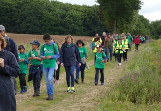 A Xunta participa na cuarta edición da marcha solidaria Camiño da Diversidade organizada pola Fundación Ingada