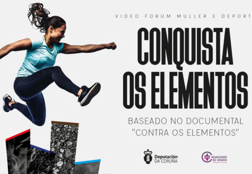 Ordes acollerá o vindeiro martes o video fórum ‘Muller e Deporte. Conquista os elementos’