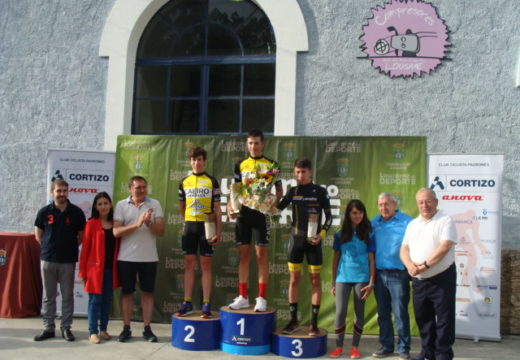 Manuel Sanpedro gaña o I Premio Minas de San Finx de Ciclismo