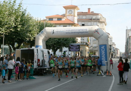 David Santos e Uxía García proclámanse gañadores da XXII Carreira Popular do Concello de Ordes