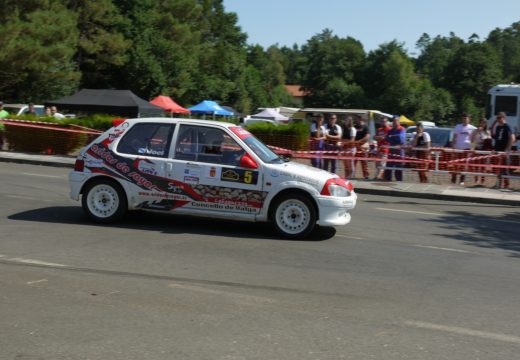 O piloto Joel Souto, da escudería Desguaces Tino Racing , gaña o XX Slalom Concello de Touro