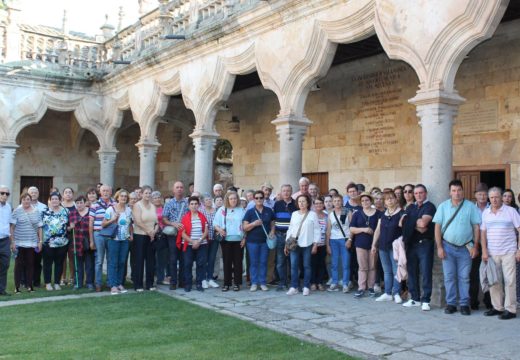 Veciños e veciñas de Touro coñecen Zamora e Salamanca