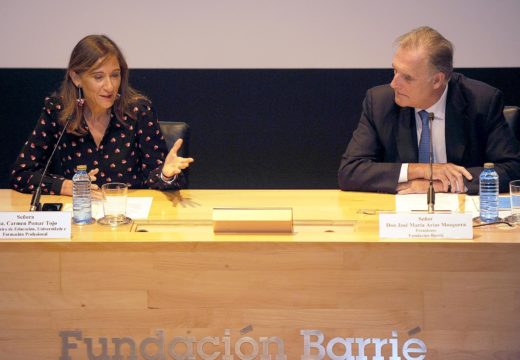 A Conselleira de Educación participa na xornada de Educación Infantil que organiza a Fundación Barrié