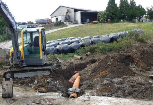 Comezan as obras de saneamento en Servia