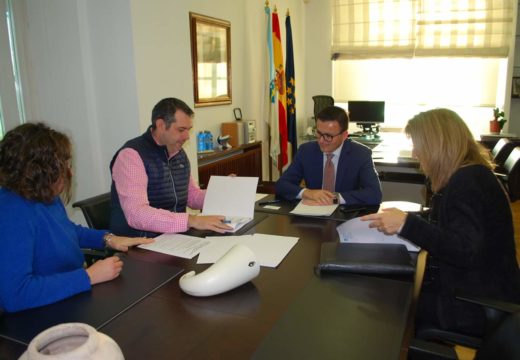 Reunión co conselleiro de Medio Rural para a posta en valor de diversas infraestruturas