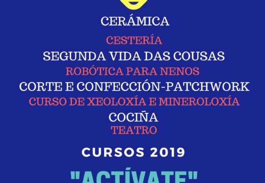 O Concello de Lousame convoca “Actívate”, oito cursos formativos para adultos e nenos, que terán lugar de xaneiro a xuño