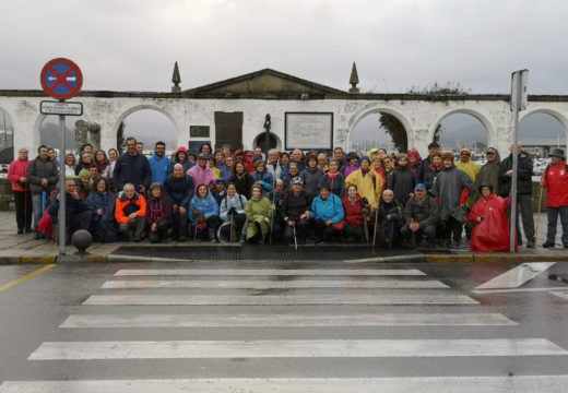 Completada a terceira etapa do Camiño portugués pola costa