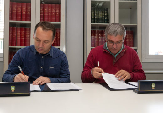 A Deputación da Coruña e o Concello de San Sadurniño asinan o convenio para novas actuacións no castelo de Naraío