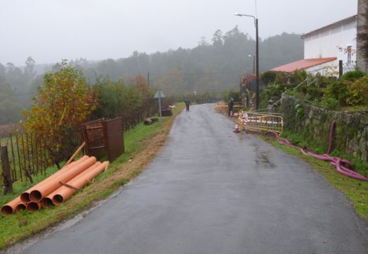 Comezan as obras para dotar de rede de saneamento e depuradora a Filgueira e Seixido, orzamentadas en máis de 113.000 €