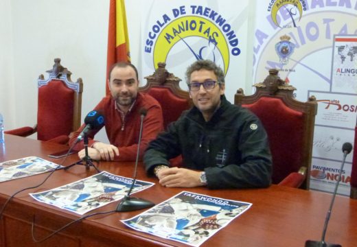 O Campionato Galego Absoluto de Combate reunirá a máis dun cento de taekwondistas este sábado 22 de decembro en Noia