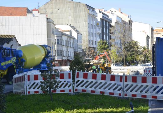 Consumado o derrubo dunha antiga nave para ampliar a praza Heroínas de sSálvora