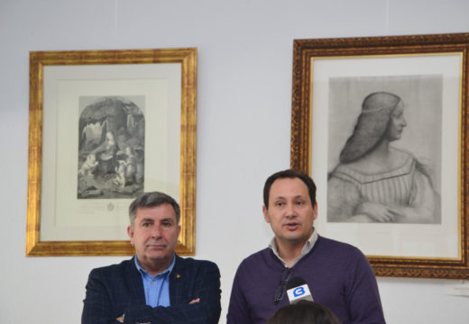 Riveira homenaxea o 500 aniversario da morte de Leonardo da Vinci cunha exposición de gravados no Consistorio