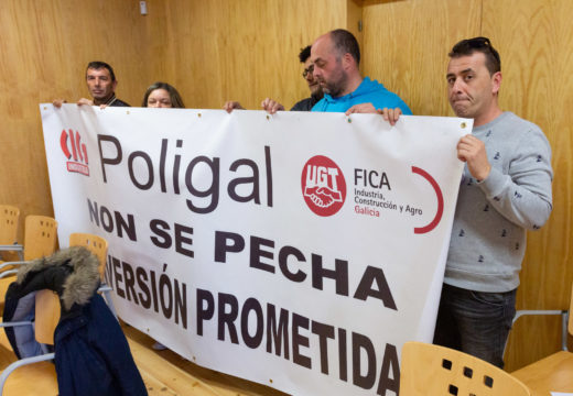 San Sadurniño apoia as reivindicacións do cadro de persoal de Poligal