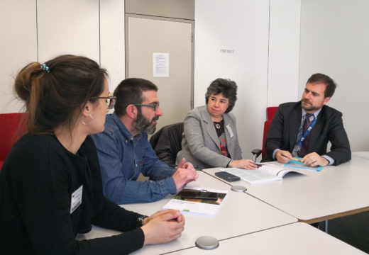 Beatriz Bascoy entrevístase en Bruxelas cun dos máximos responsables da redacción da nova Política Agraria Comunitaria