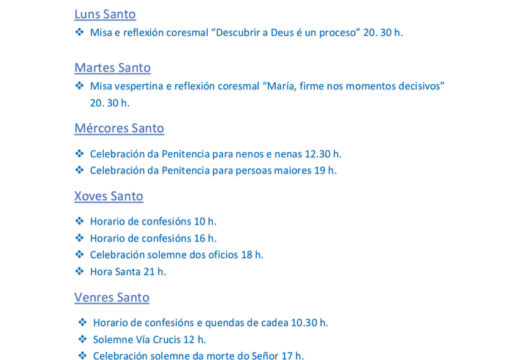 Ordes prepárase para celebrar a tradición da procesión da Nosa Señora das Dores e da Soidade neste Venres Santo