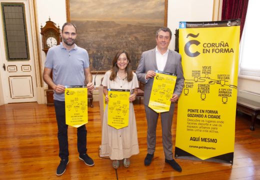 “Coruña en Forma” dará comezo mañá coa marcha nórdica como novidade