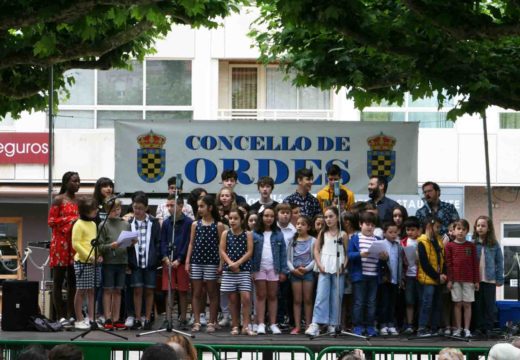 A alameda de Ordes, o mellor escenario para a audición de fin de curso da Escola Municipal de Música