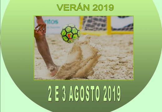 TORNEO FÚTBOL PRAIA 3X3 – CATEGORÍAS BASE E XUVENIL “PRAIA DE CABÍO”