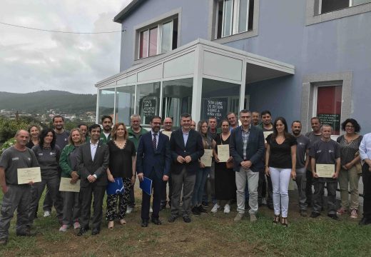 Ovidio Rodeiro clausura o obradoiro de emprego de Ferrol que formou a 20 alumnos en actividades auxiliares en conservación e mellora de montes