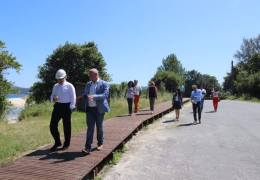 Rematadas as obras de reordenación ambiental da contorna da praia do Testal, nas que se investiron máis de 375.000 euros