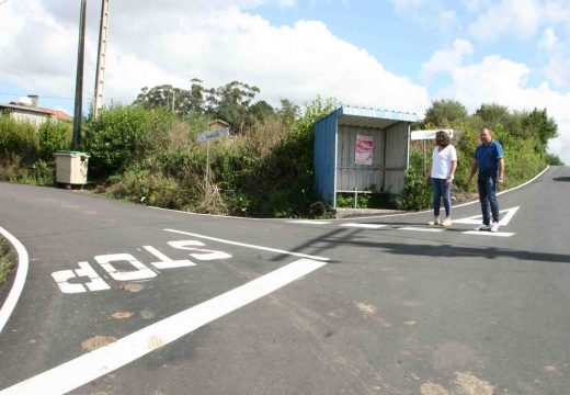 Rematan as obras de mellora das pistas A Ameixeira-Carballedo e Nouche-Recouso