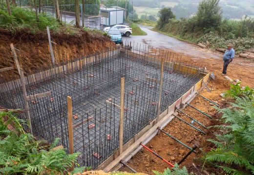 O Concello de San Sadurniño inicia as obras da nova potabilizadora do Camiño Arriba