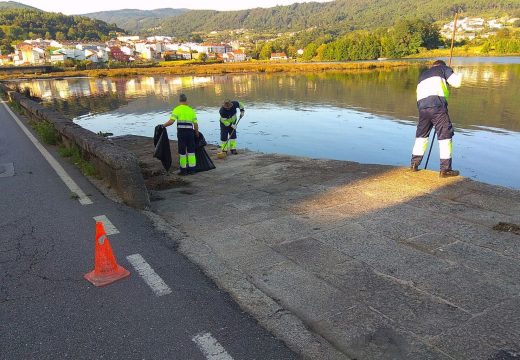 O Concello de Noia acomete labores de roza e limpeza nas distintas parroquias