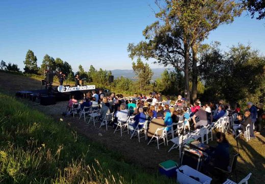 Excelente acollida ás actividades culturais desenvolvidas onte no Pico Sacro