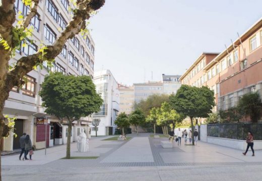 O Concello modernizará a iluminación da rolda de Outeiro entre a avenida do Exército e a do Ferrocarril