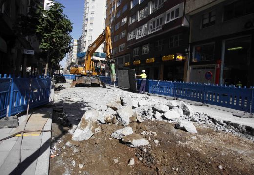 O Concello transforma a rúa do Alcalde Liaño Flórez nun bulevar arborizado