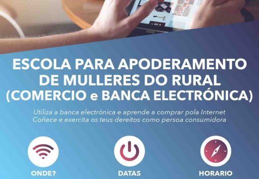 Obradoiro sobre comercio e banca electrónica para mulleres do rural