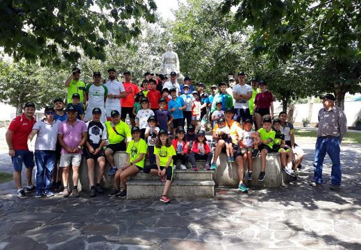 Máis de sesenta veciños e veciñas participan no Día da Bicicleta do Concello de Frades