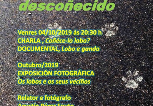 “O lobo ibérico, un gran descoñecido”: venres día 4 de outubro ás 20.30 h na casa da cultura da Pobra do Caramiñal.