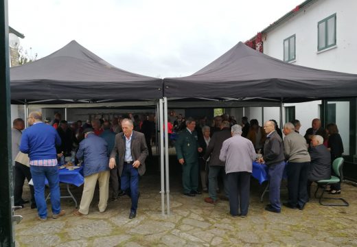 A Garda Civil de Touro celebra no cuartel de Fonte Díaz o día da súa patroa a Virxe do Pilar