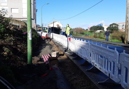 Mobilidade remata os traballos de mellora de accesibilidade en Federico Tapia