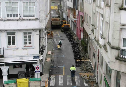 Inícianse as obras de humanización da rúa Reconciliación