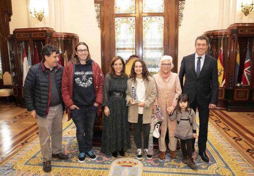 O Concello homenaxea a Julia Benedetti, campioa de España de skateboard na modalidade de rampa