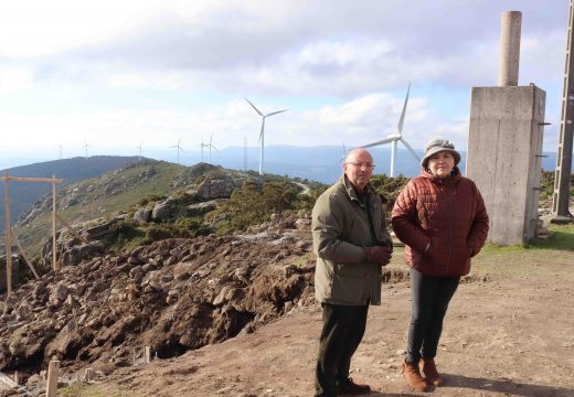 Lousame e Rianxo comezan as obras do miradoiro do Monte Muralla, que ofrecerá unha panorámica de 360º coa Catedral de Santiago, as Illas Cíes, o val do Té e a ría de Noia