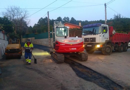 O Concello de Noia inviste case 48.000 euros na rede de saneamento da aldea de Sueiro, na parroquia de Argalo